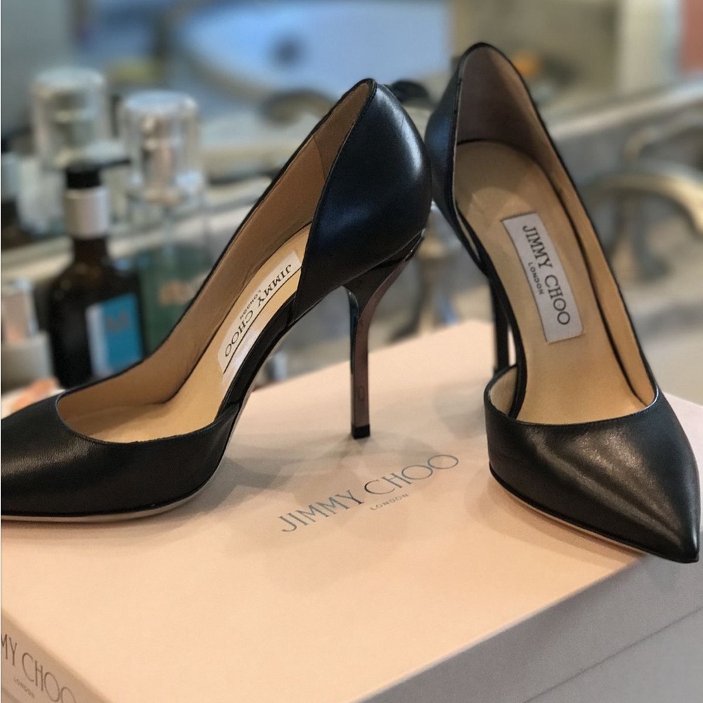 Jimmy Choo - Willis Leather d’Orsay Pumps